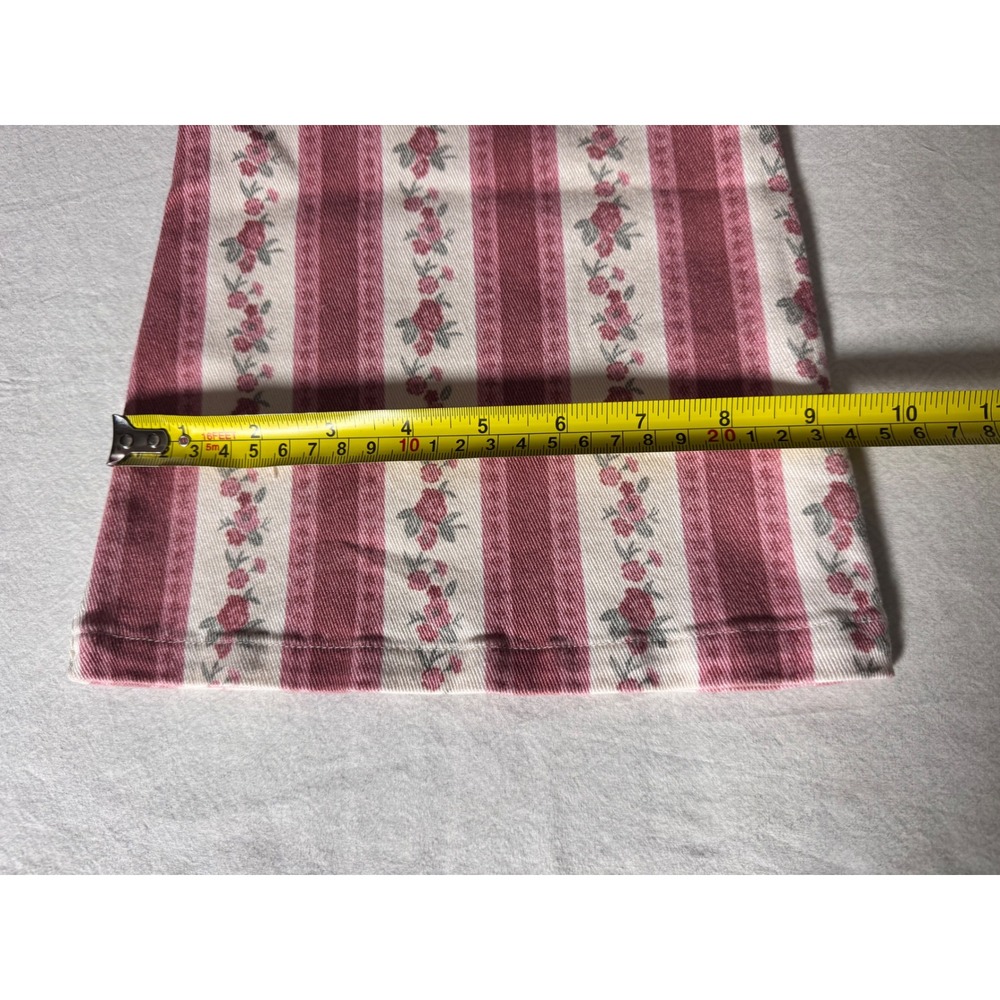 Altar State Womens XXS Flared Pants Floral Stripe High Rise - Picture 8 of 11